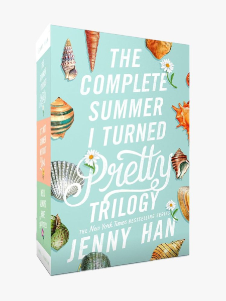 The Complete Summer I Turned Pretty Trilogy by Jenny Han in branded component on a light gray background